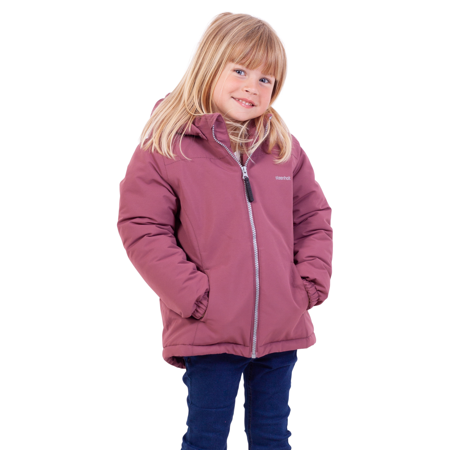 Steenholt Cosmo Børne Vinterjakke - Crushed Berry