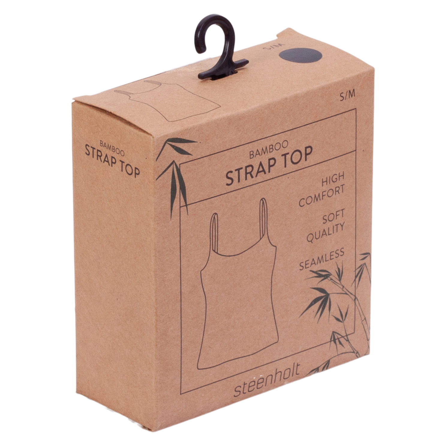 Steenholt Alison Dame Top i bambus - Black