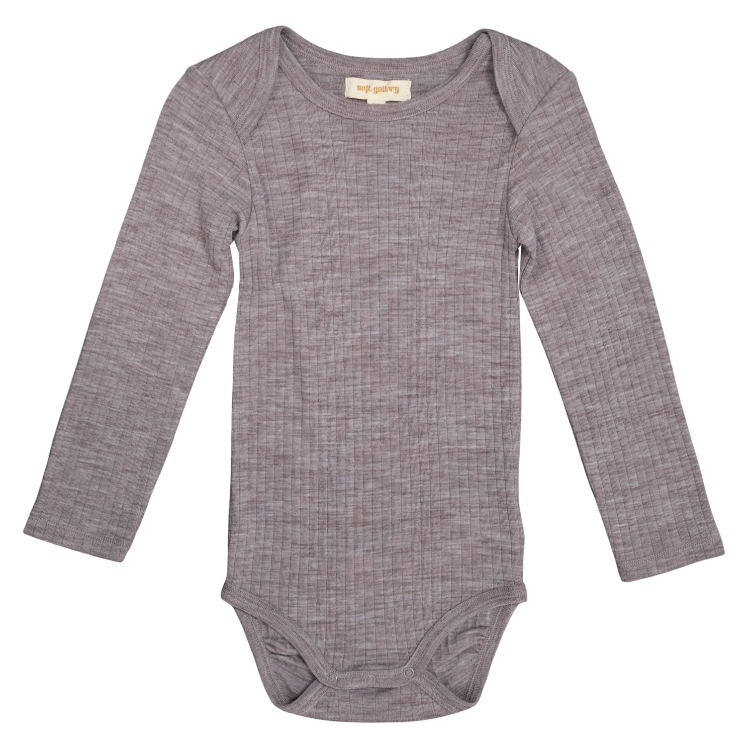 Soft Gallery Baby Body i merinould - Melange Denver