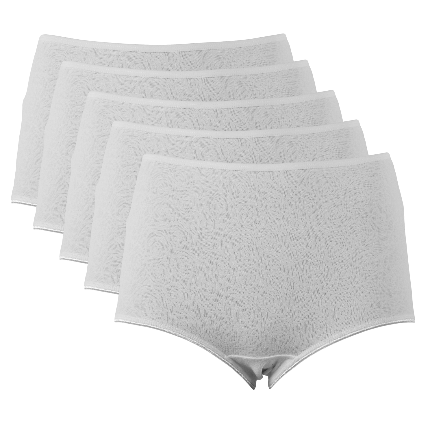 Crossbow Dame Trusser Plus Size - Hvid