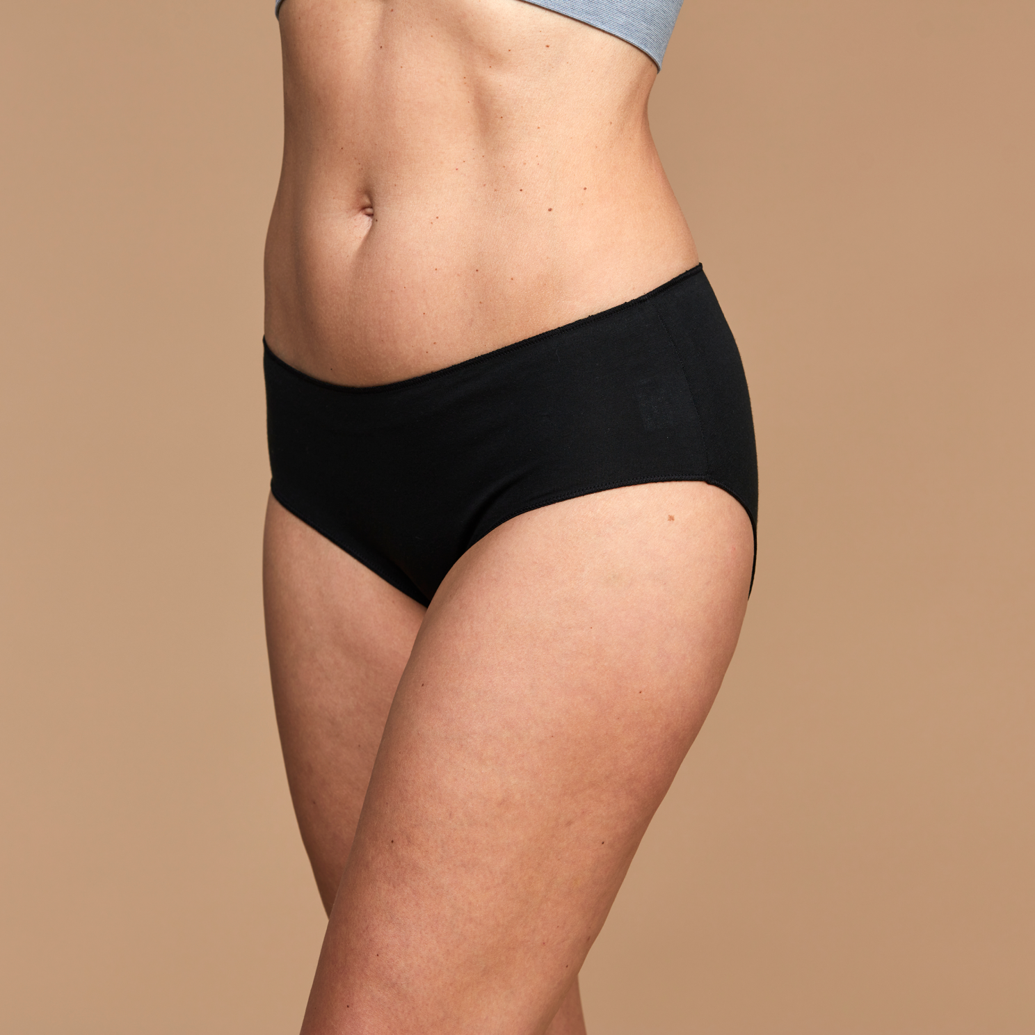 Crossbow Dame Trusser - BLACK/WHITE/NUD