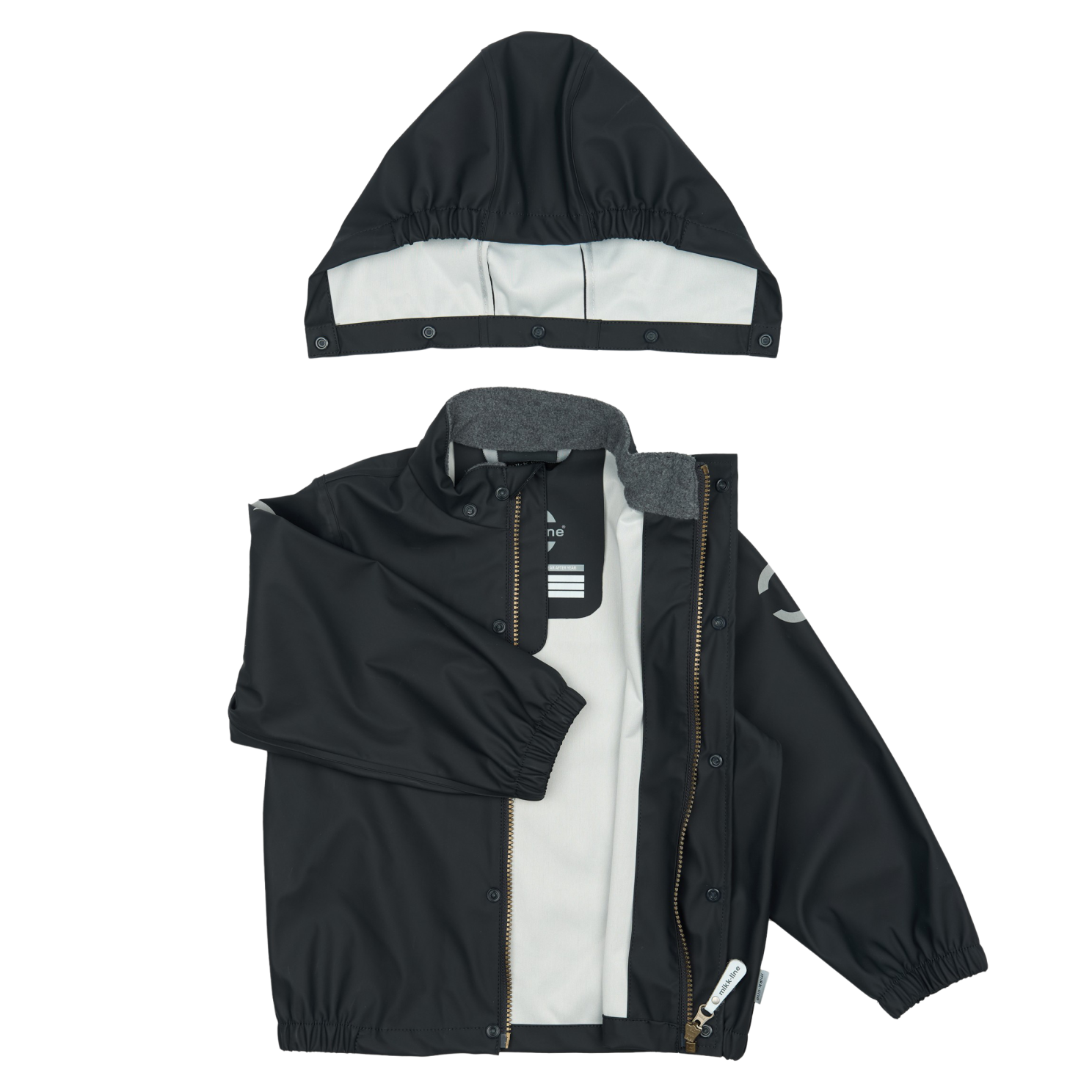 Mikk-line Børne Regnsæt m. BIONIC-FINISH® ECO coating - Dark Navy