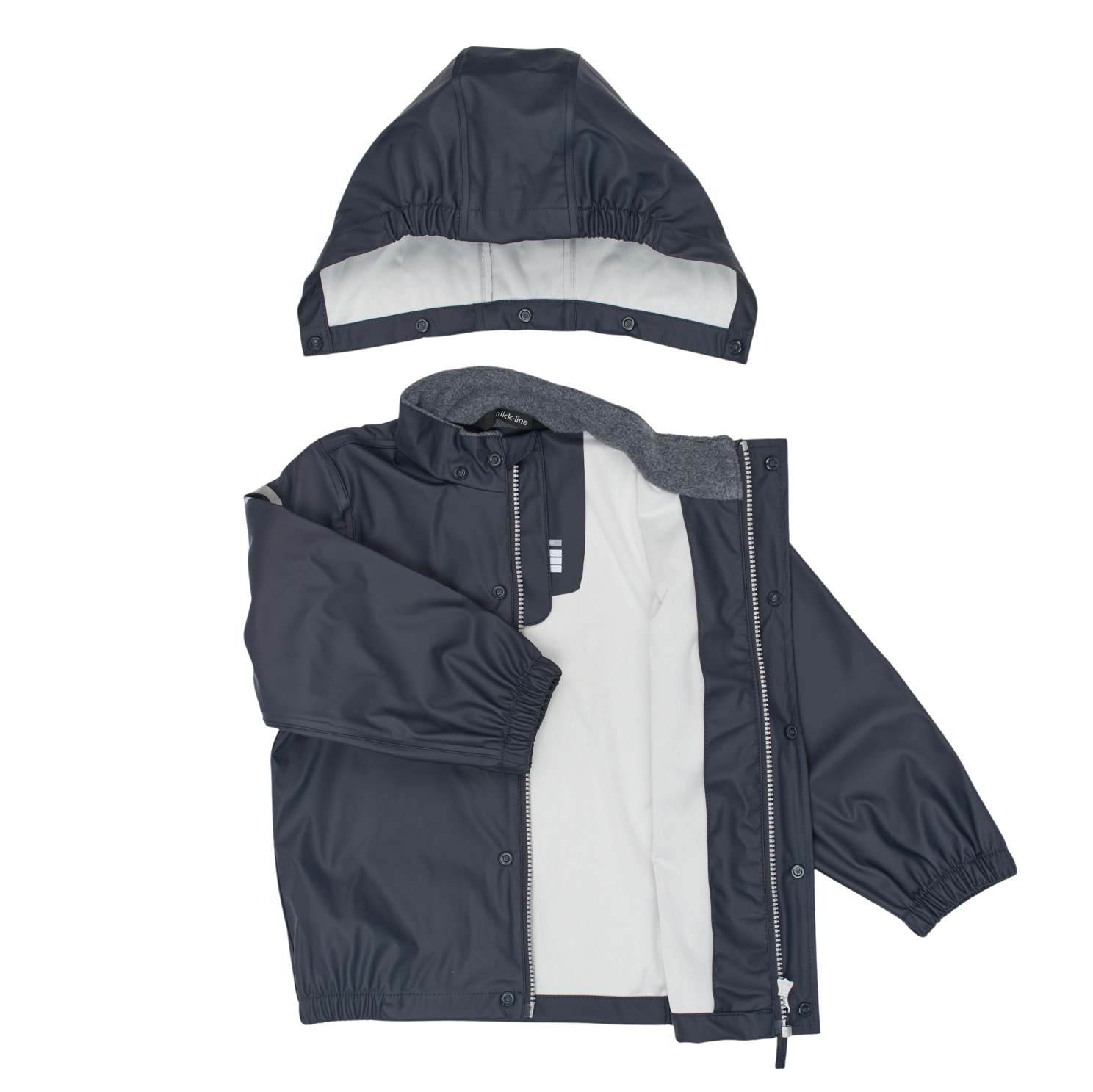 Mikk-line Børne Regnsæt m. BIONIC-FINISH® ECO coating - Dark Navy