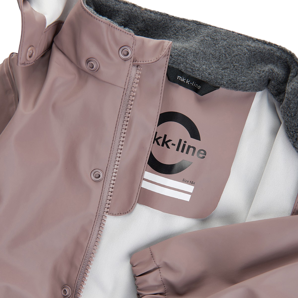 Mikk-line Børne Regnsæt - Adobe Rose