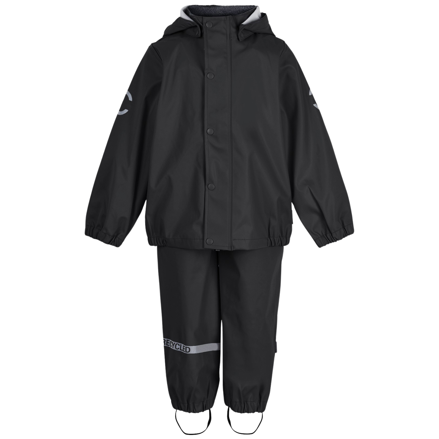 Mikk-line Børne Regnsæt - Black