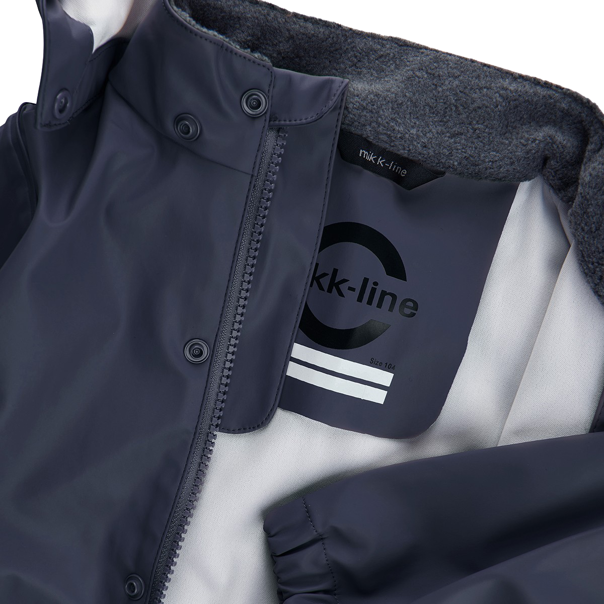 Mikk-line Børne Regnsæt - Blue Nights