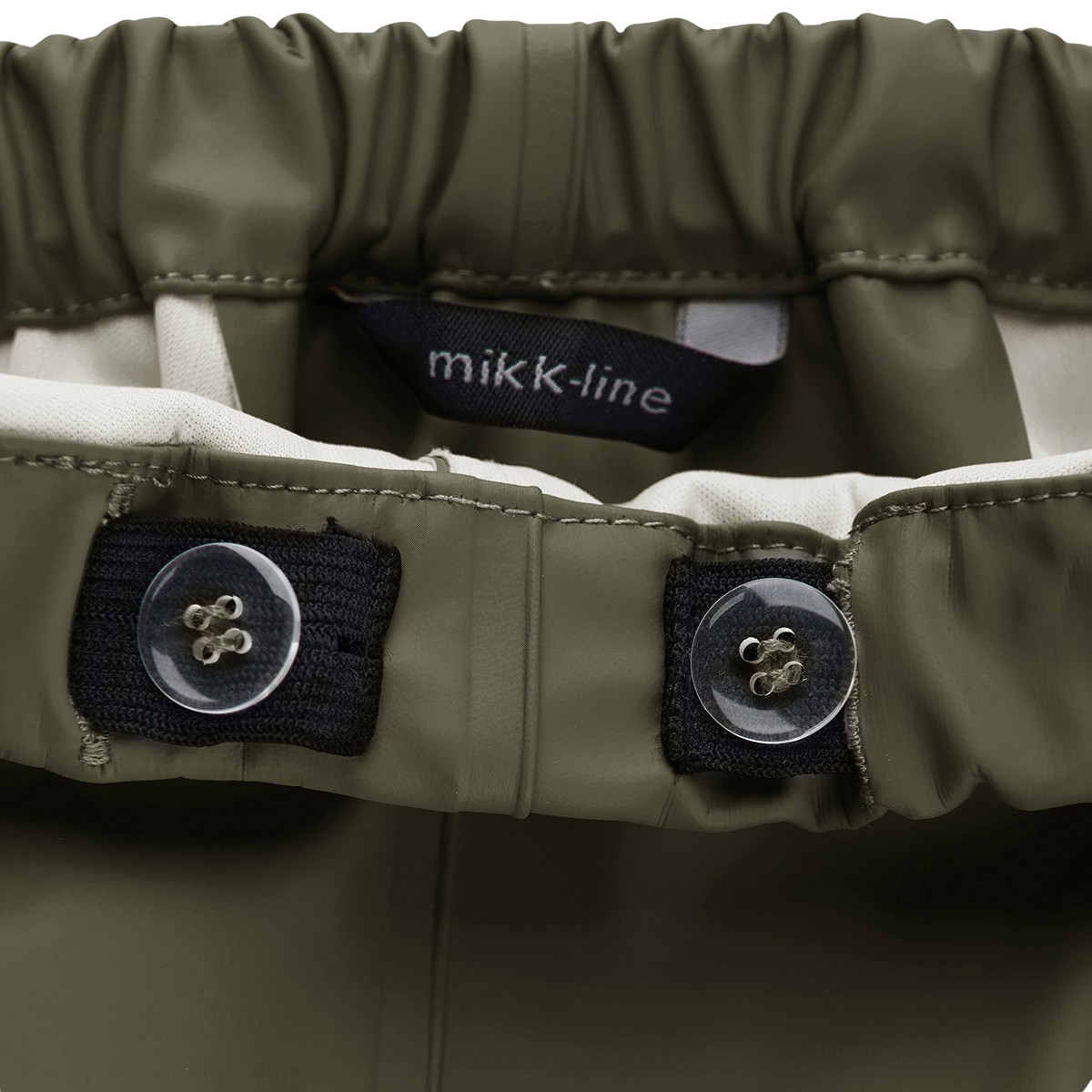 Mikk-line Børne Regnsæt - Dusty Olive