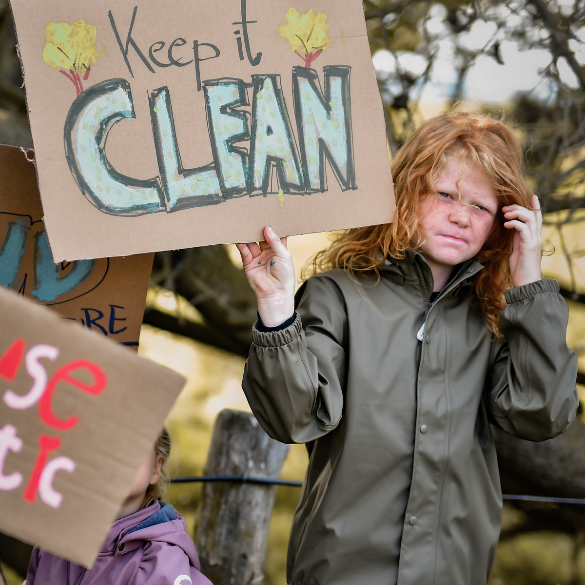 Mikk-line Børne Regnsæt - Dusty Olive