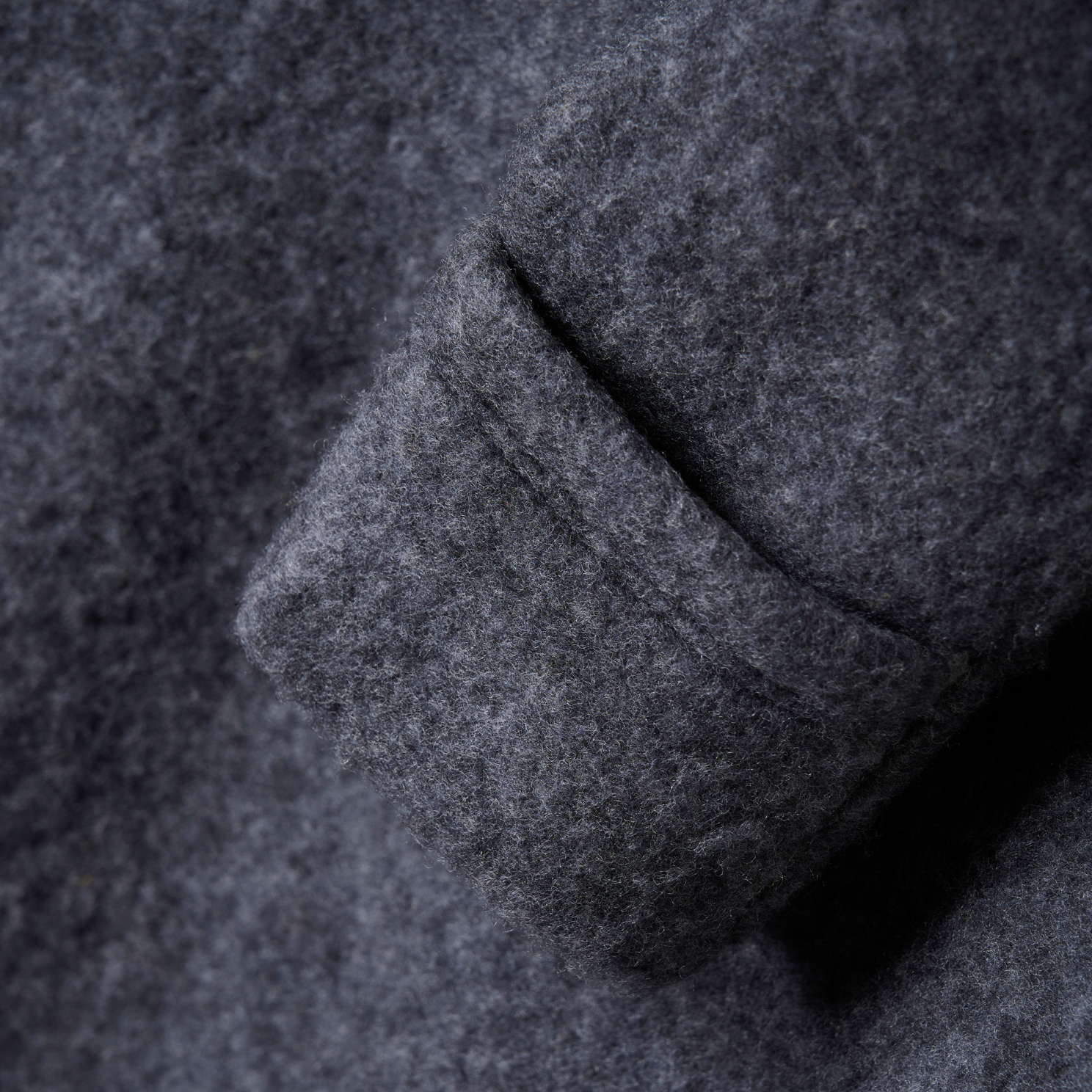 Fixoni Baby Heldragt i merinould - Dark Grey Melange