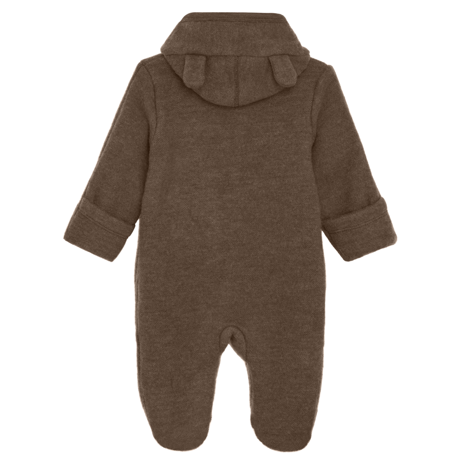 Fixoni Baby Heldragt i merinould - Rain Drum Melange