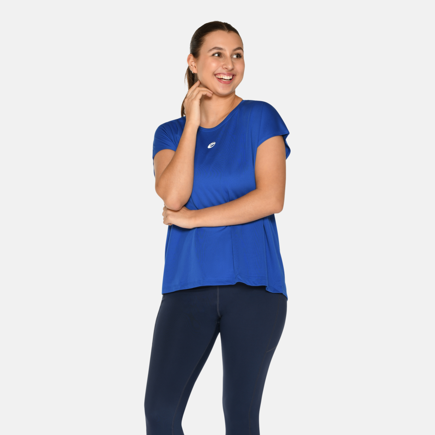 Zebdia Dame Trænings t-shirt - Cobalt