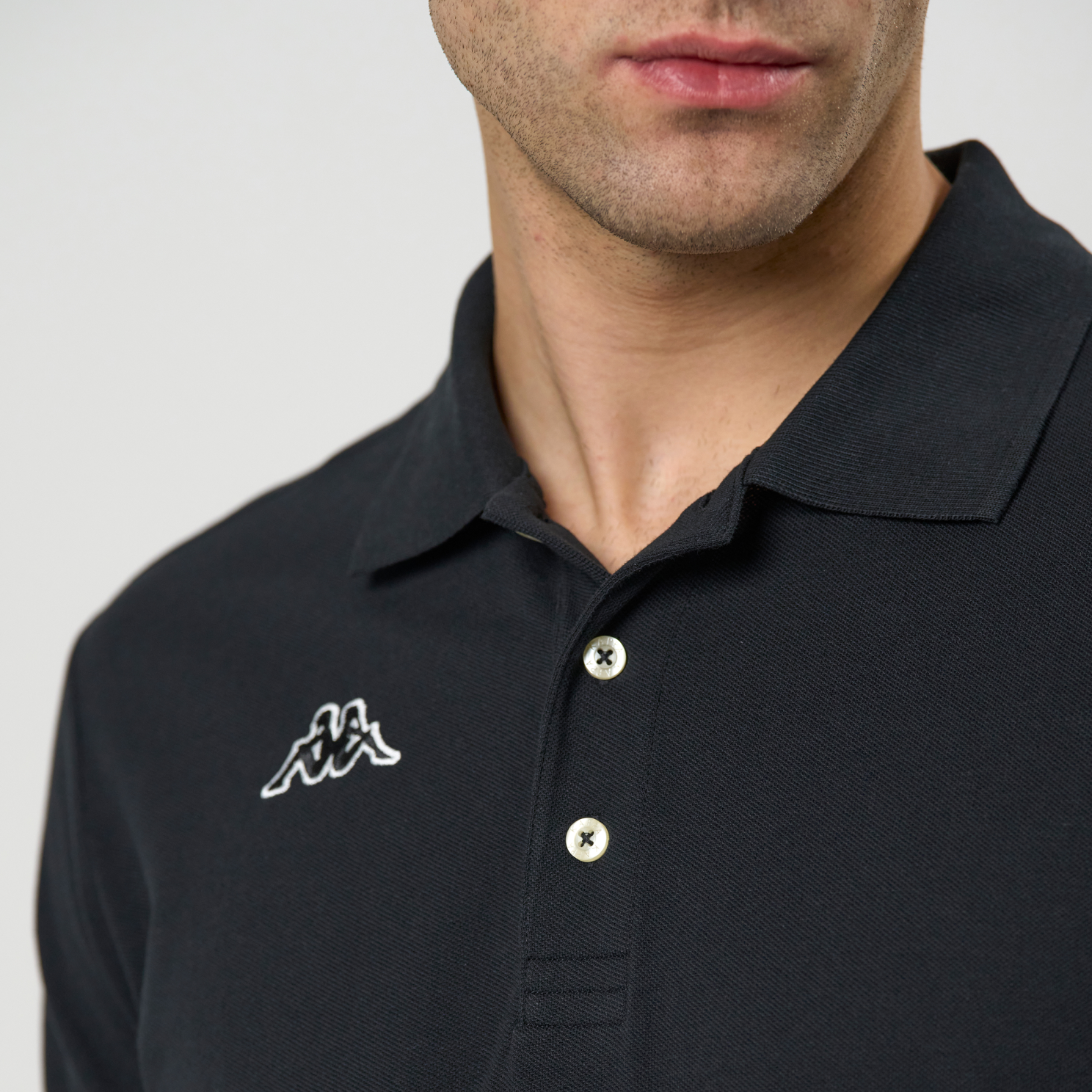 Kappa Herre Polo - Sort