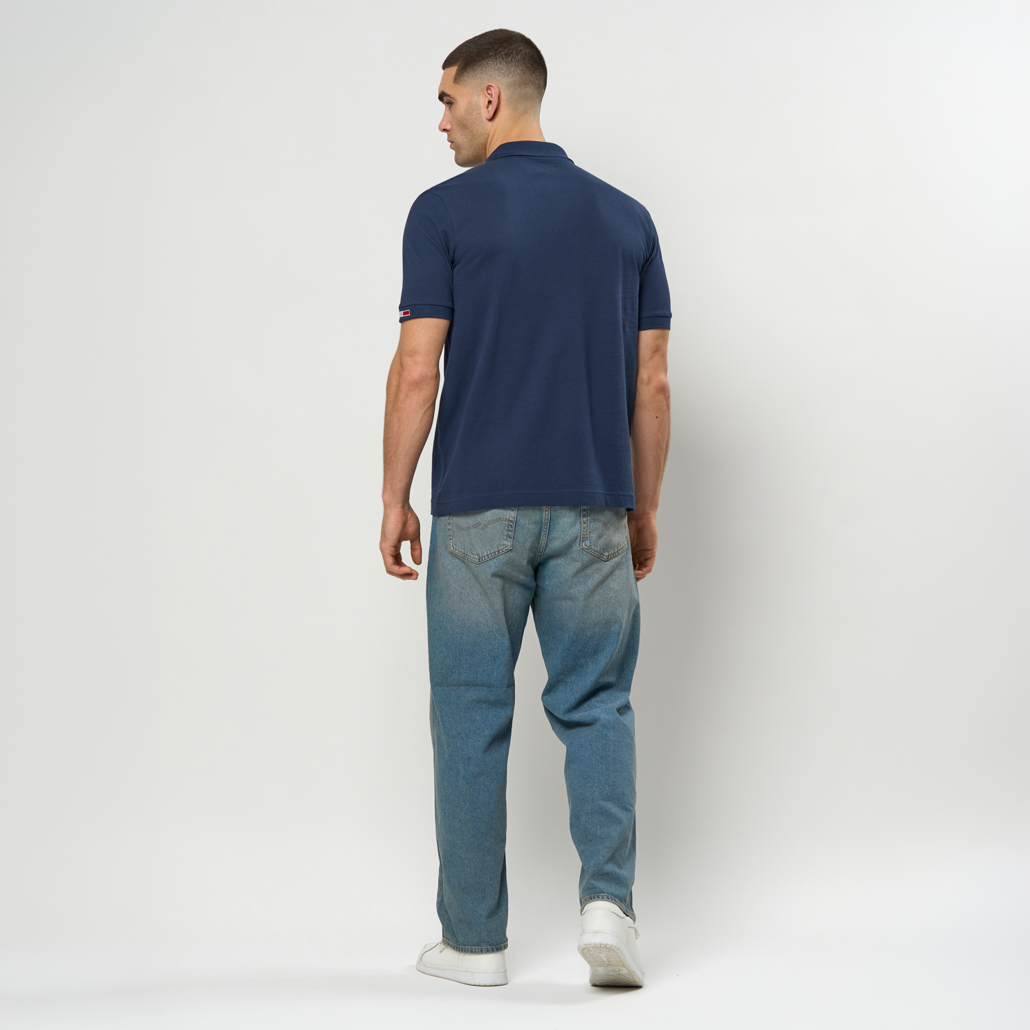 Kappa Herre Polo - Blue Marine