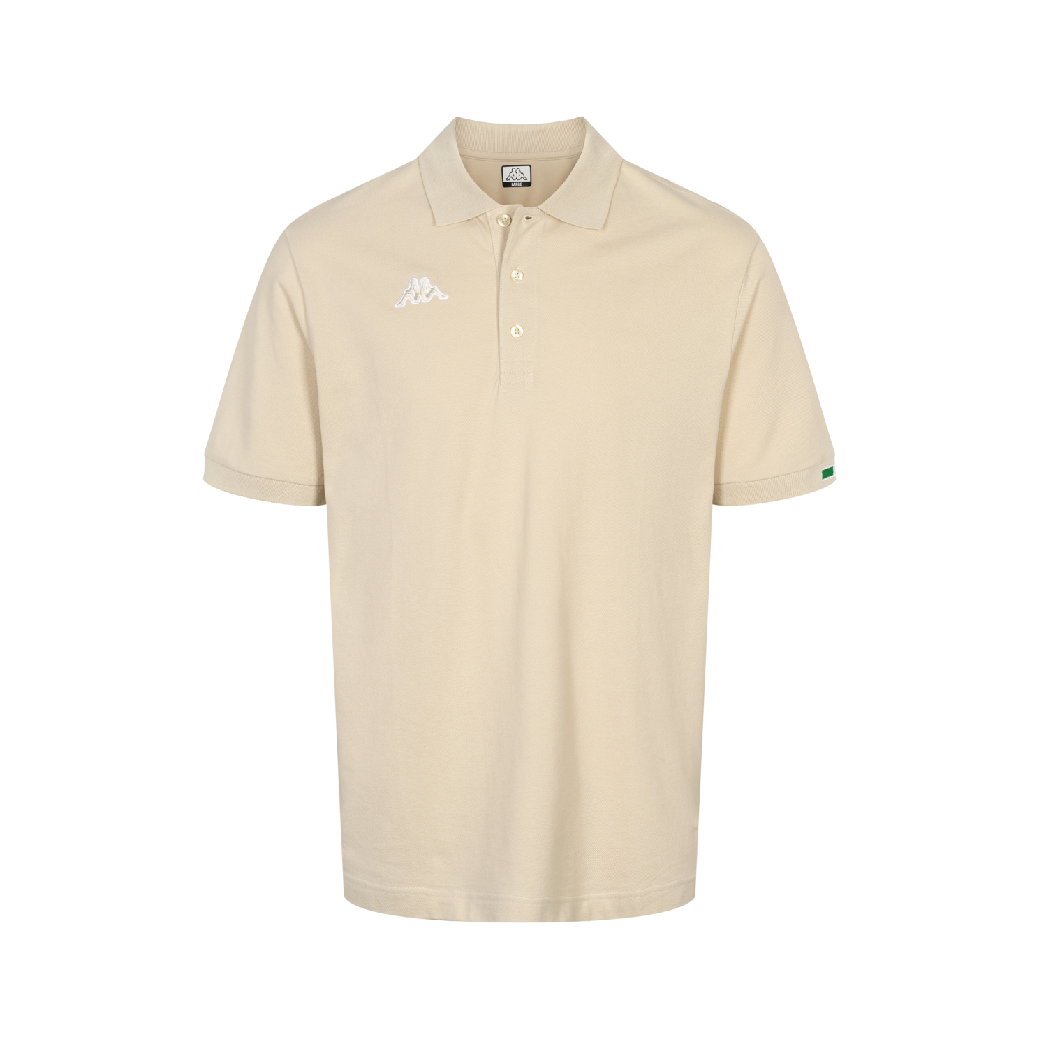 Kappa Herre Polo - Beige Fog
