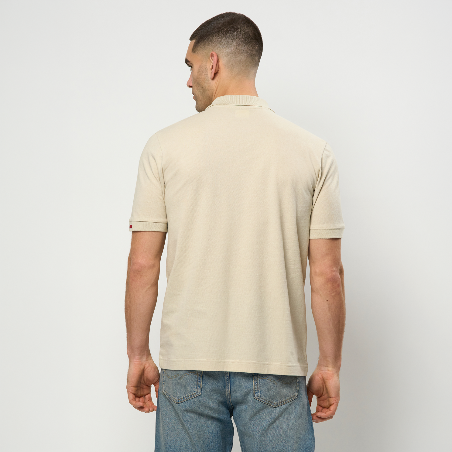 Kappa Herre Polo - Beige Fog