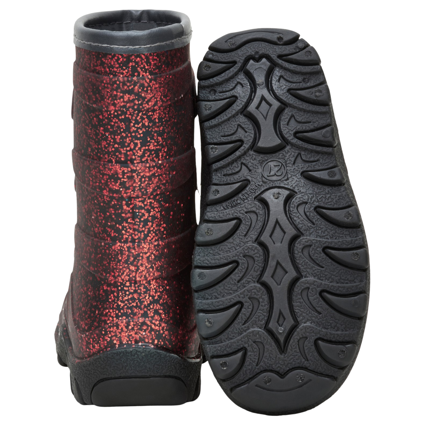 Mikk-line Pige Termostøvler m. glimmer - Ginger Bread