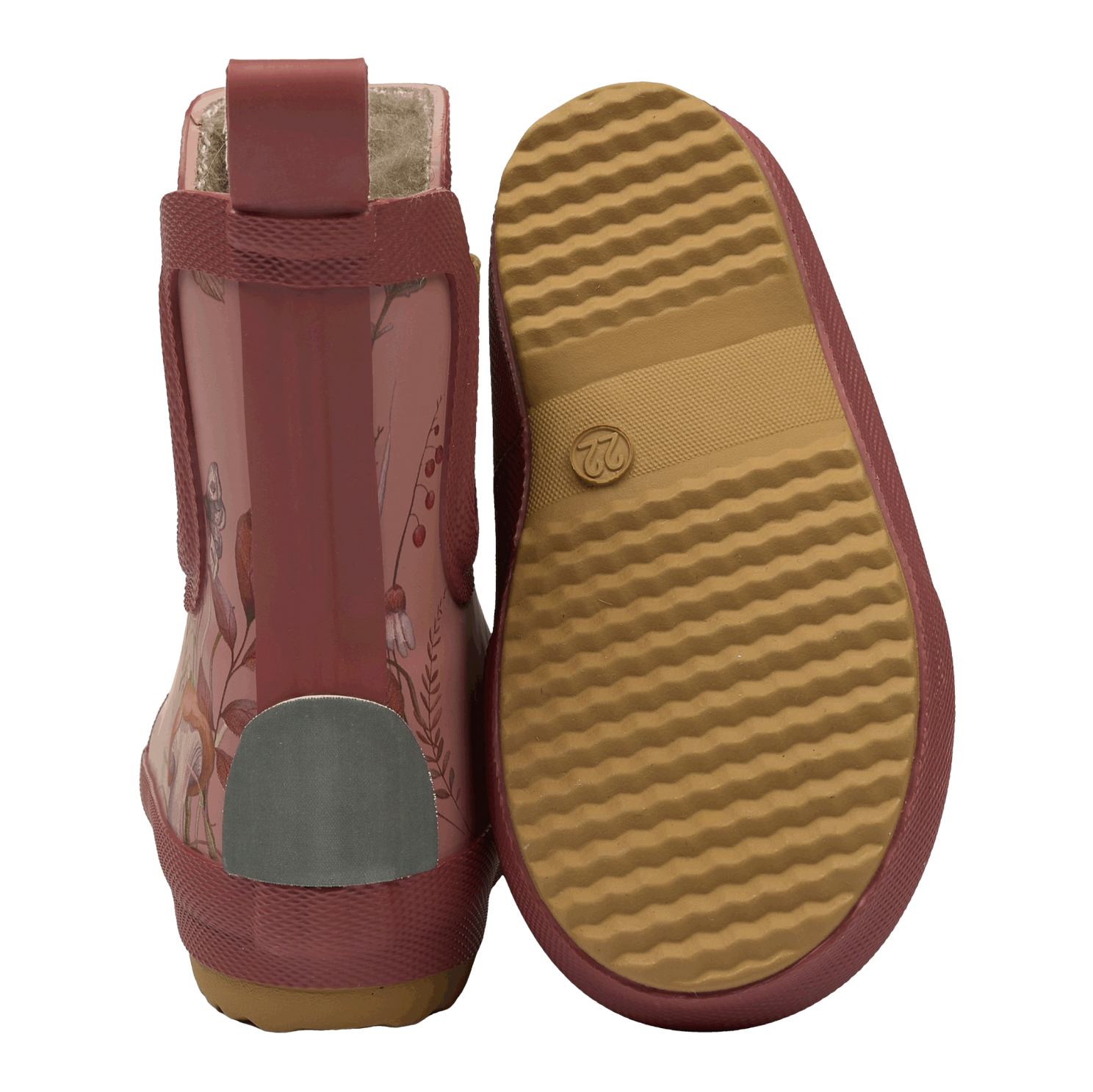 Mikk-line Pige Gummistøvler - Burlwood