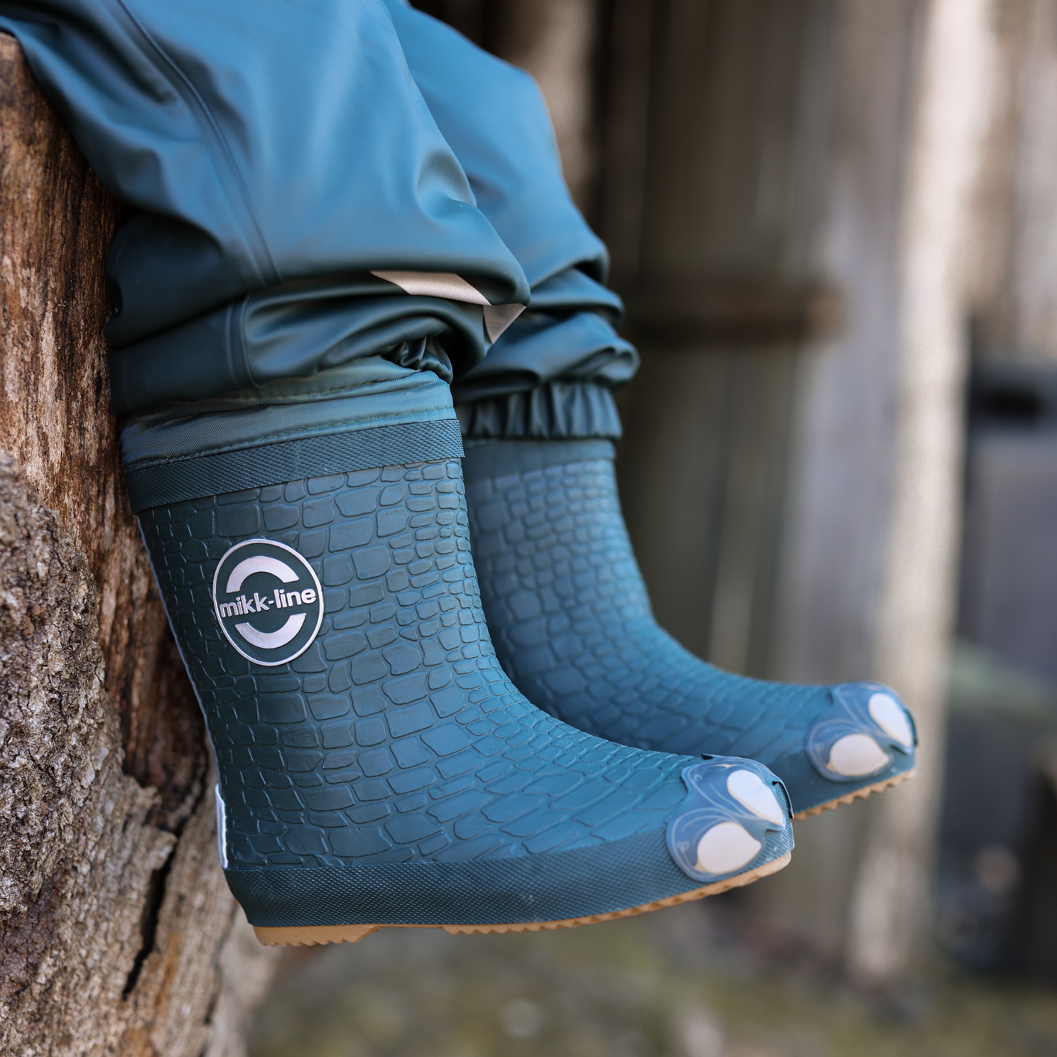 Mikk-line Børne Gummistøvler m. for - Darkest Sprouse