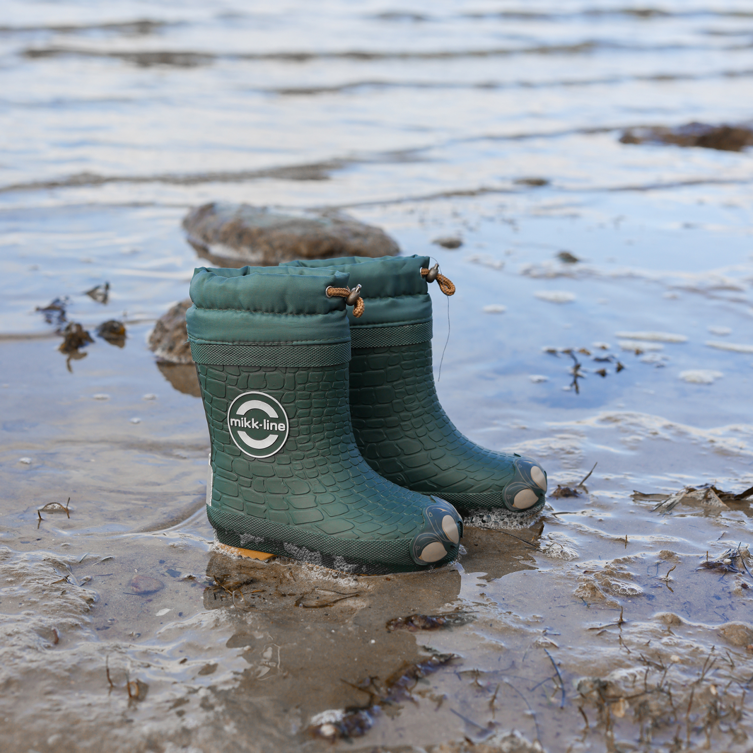 Mikk-line Børne Gummistøvler m. for - Darkest Sprouse