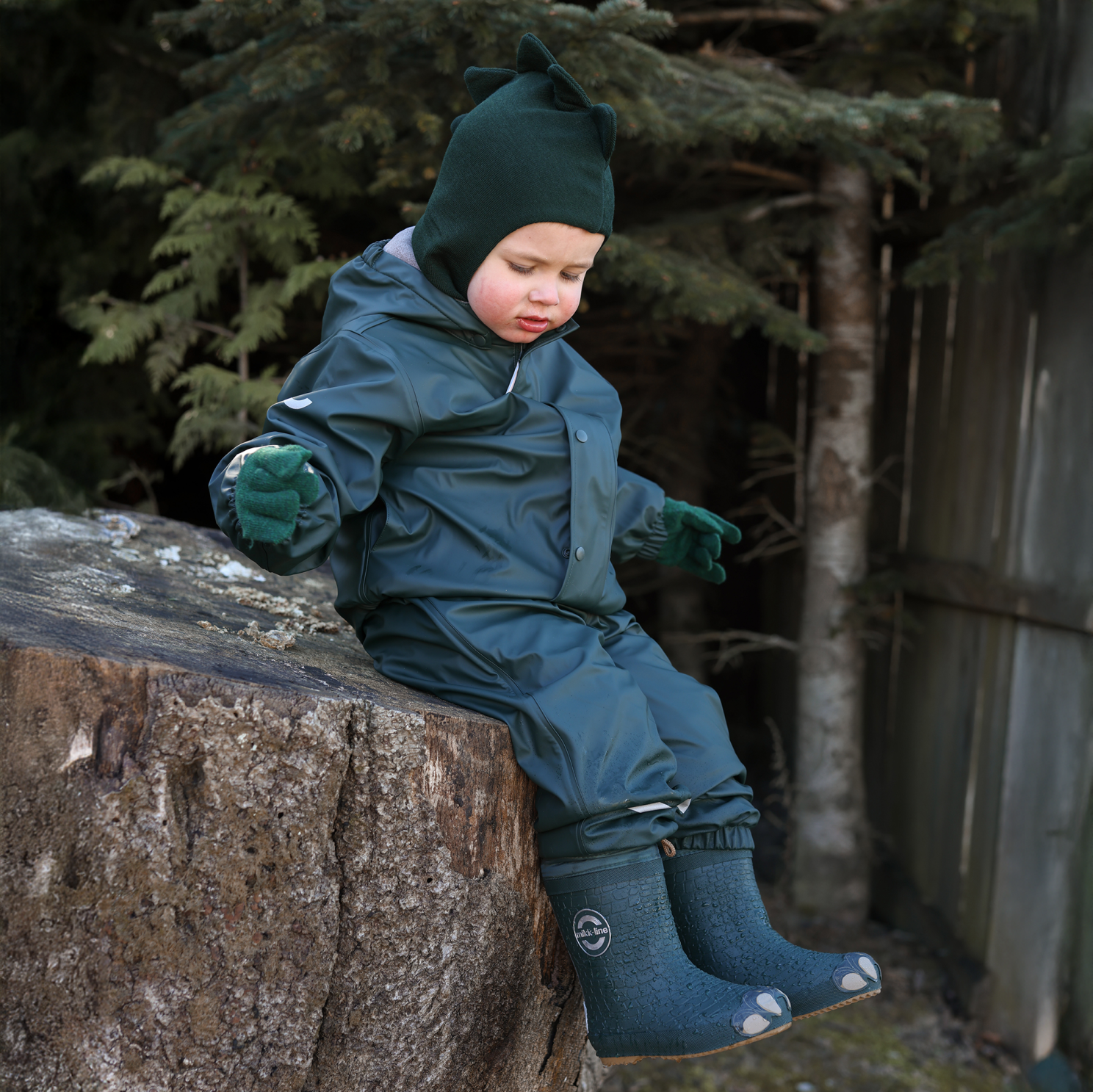 Mikk-line Børne Gummistøvler m. for - Darkest Sprouse