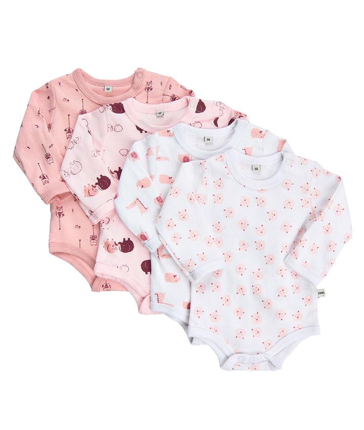 Pippi Baby Body - Lightrose