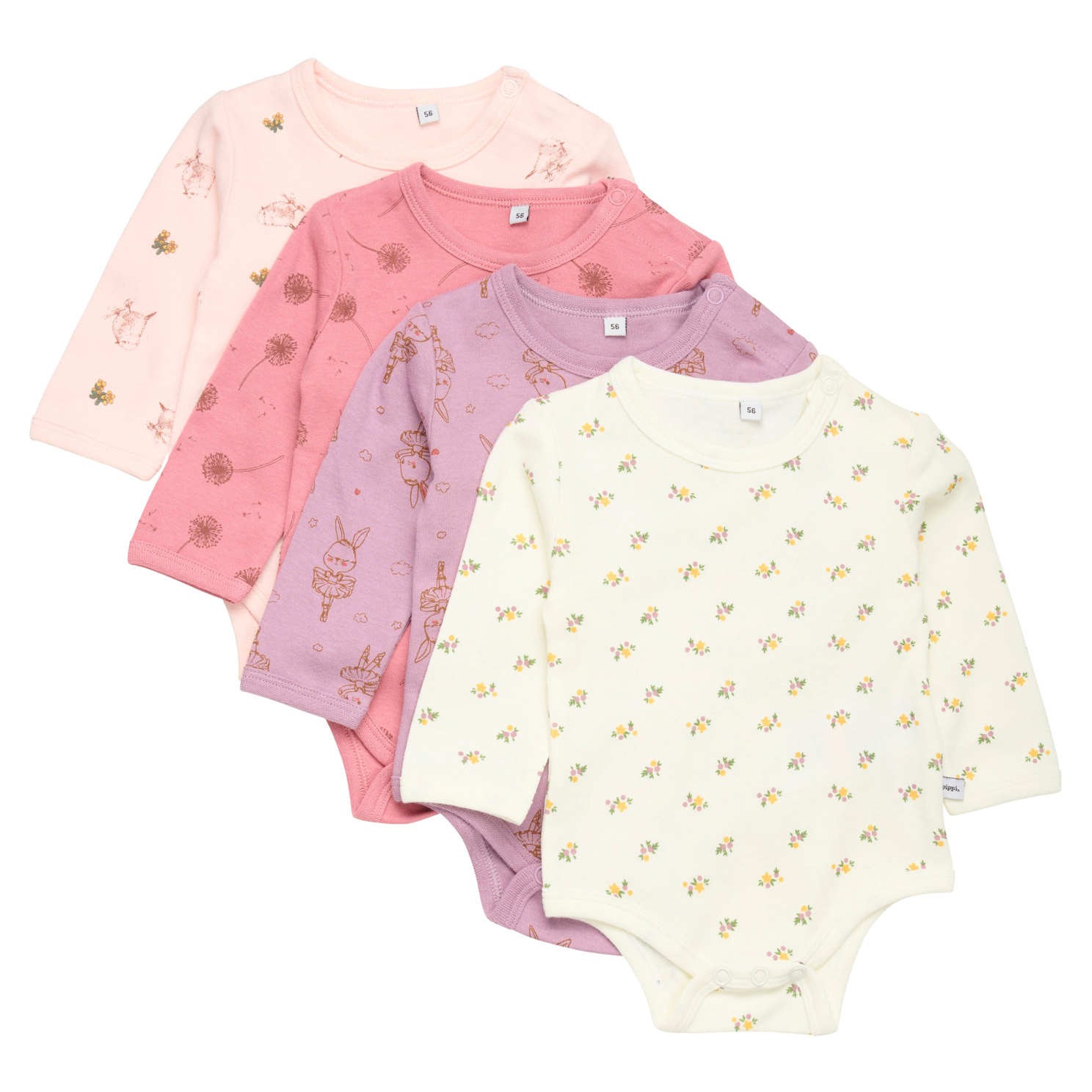 Pippi Baby Body - Dusty Rose