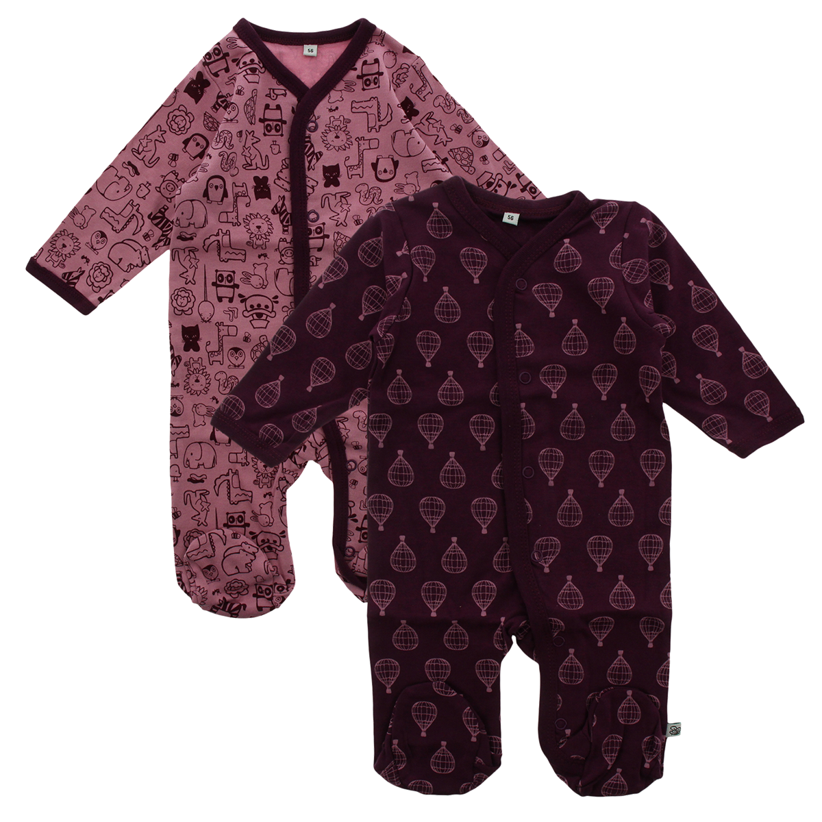 Pippi Børne Natdragt - Lilac