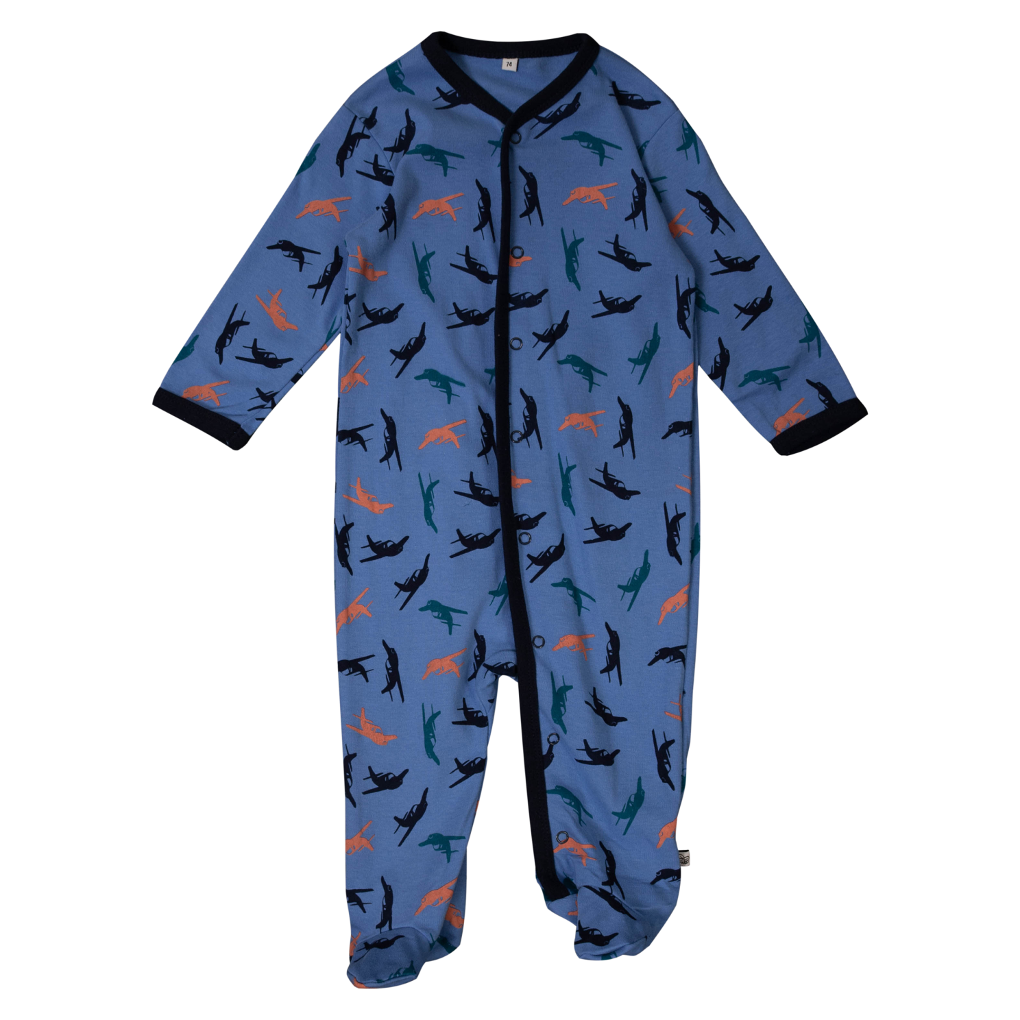 Pippi Børne Natdragt - Dark Navy