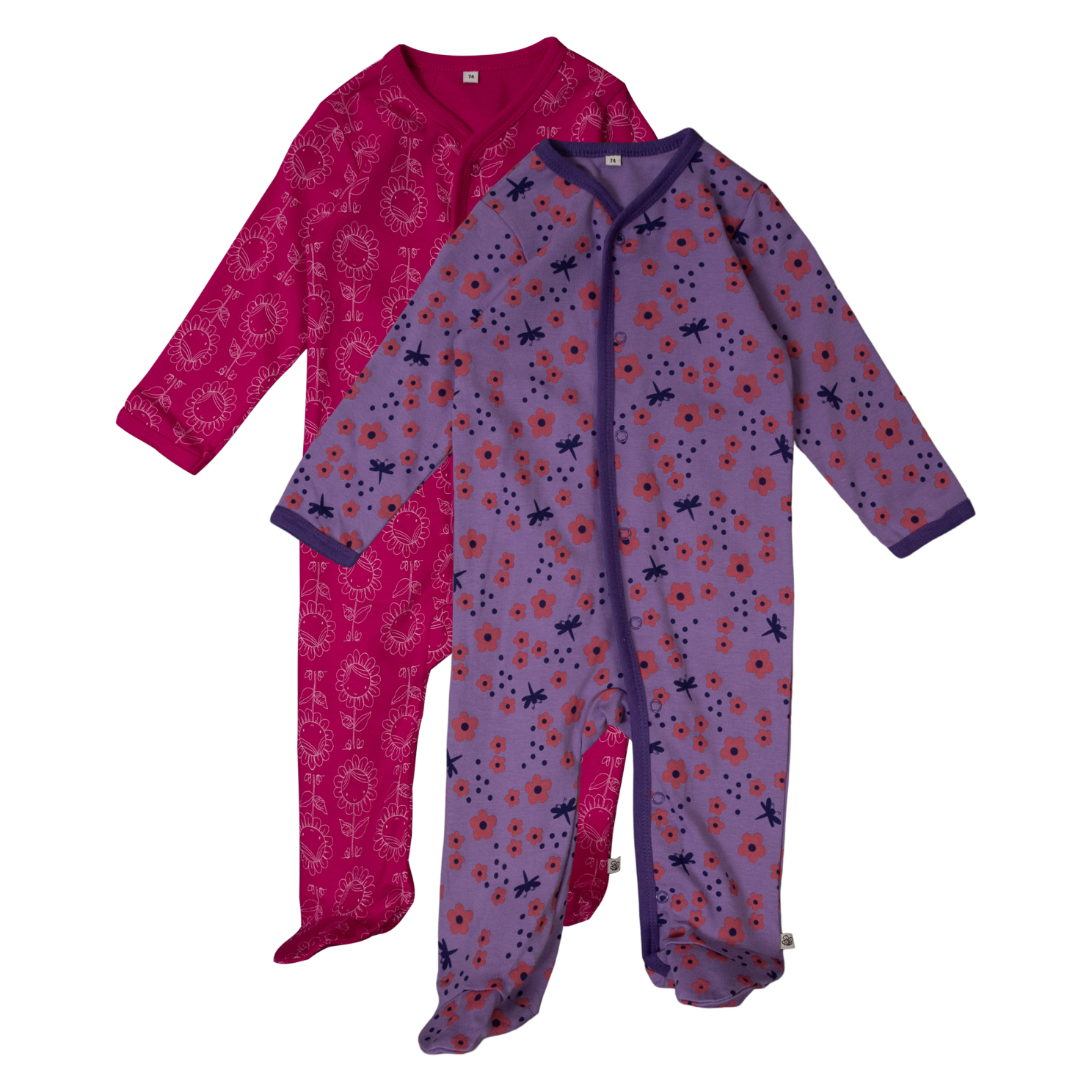 Pippi Børne Natdragt - Pink