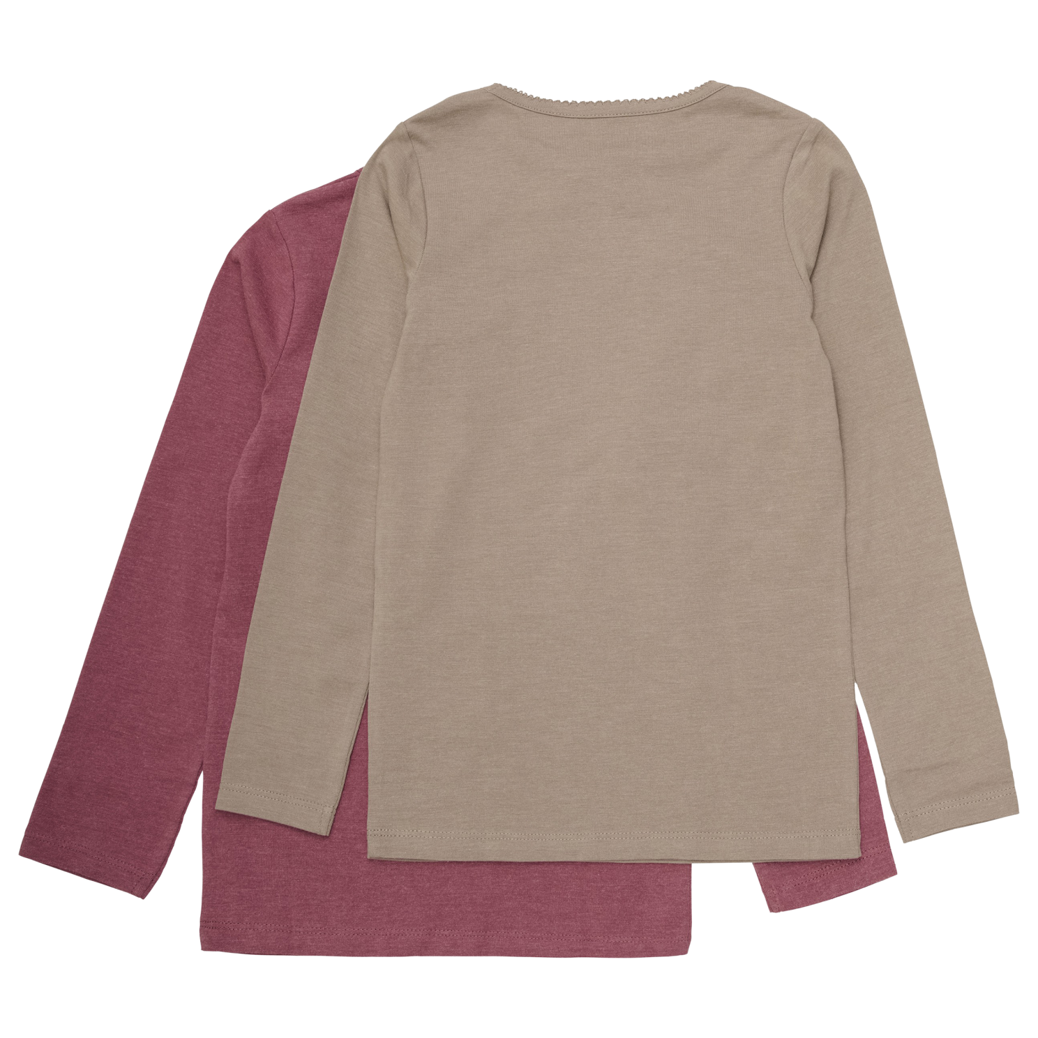 Minymo Pige Langærmet t-shirt - Apple Butter