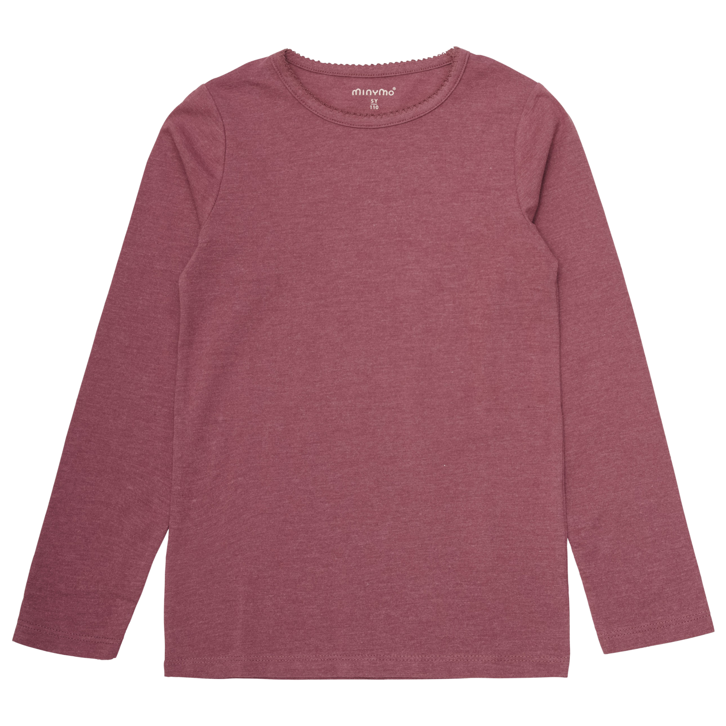 Minymo Pige Langærmet t-shirt - Apple Butter