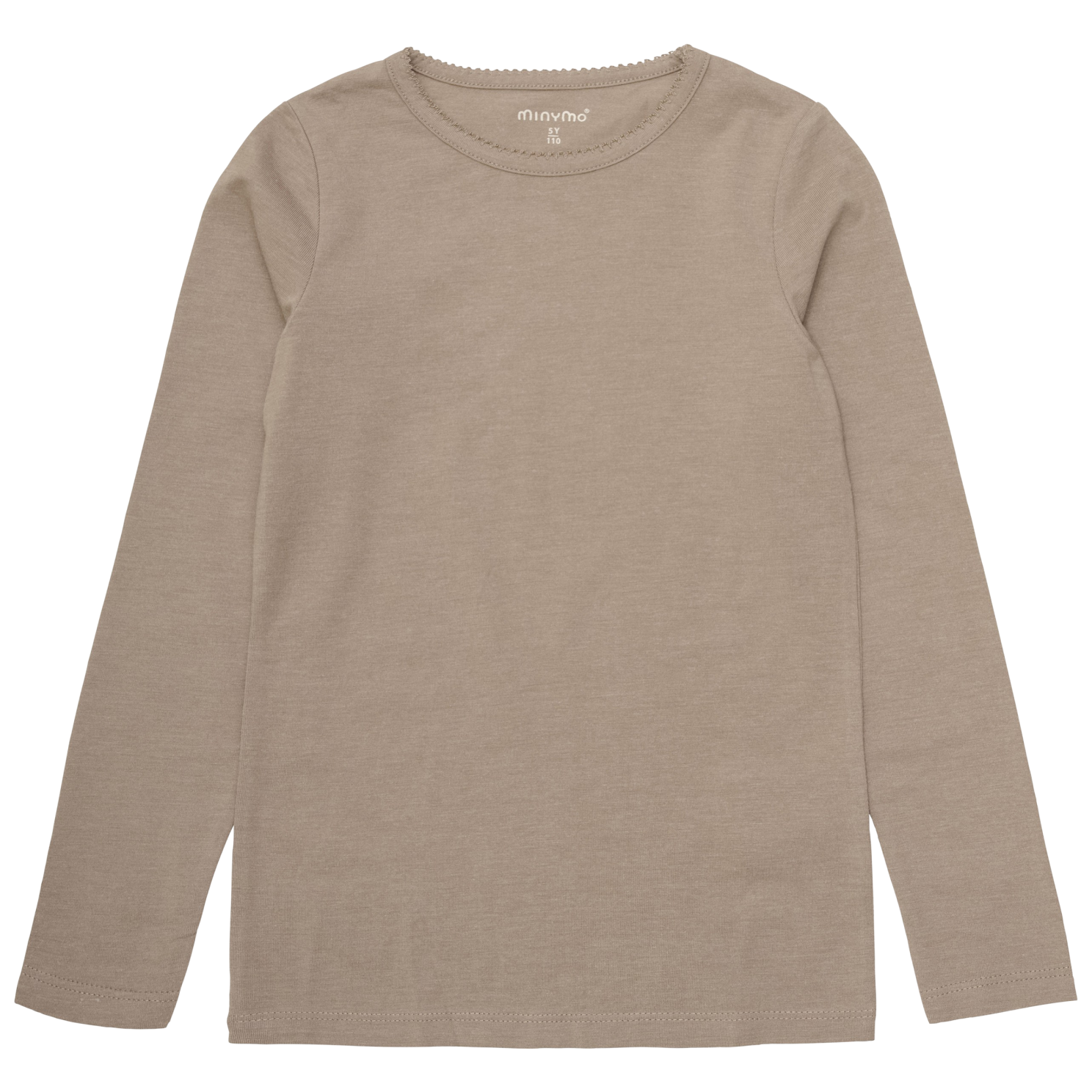 Minymo Pige Langærmet t-shirt - Apple Butter