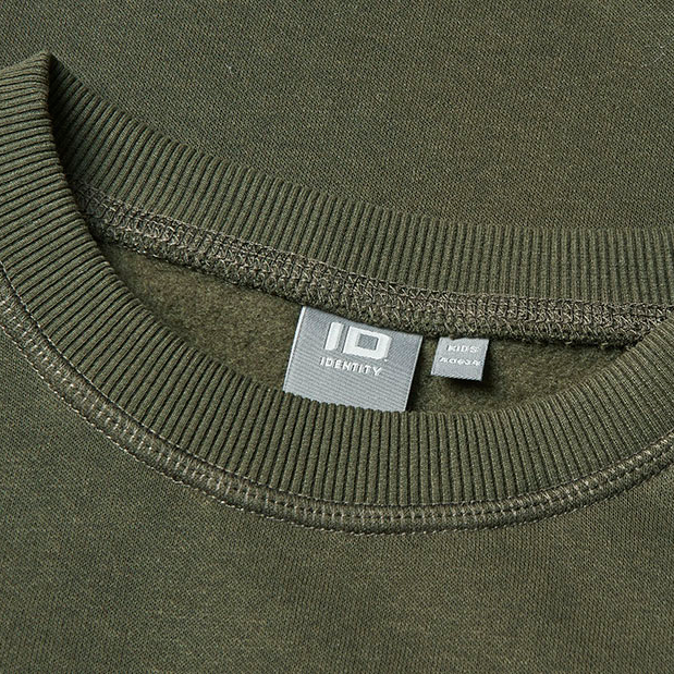 ID CORE Børne Sweatshirt - Oliven