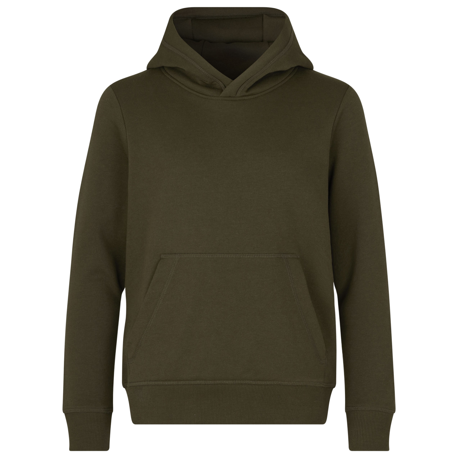 ID Core Børne Hættetrøje - Oliven