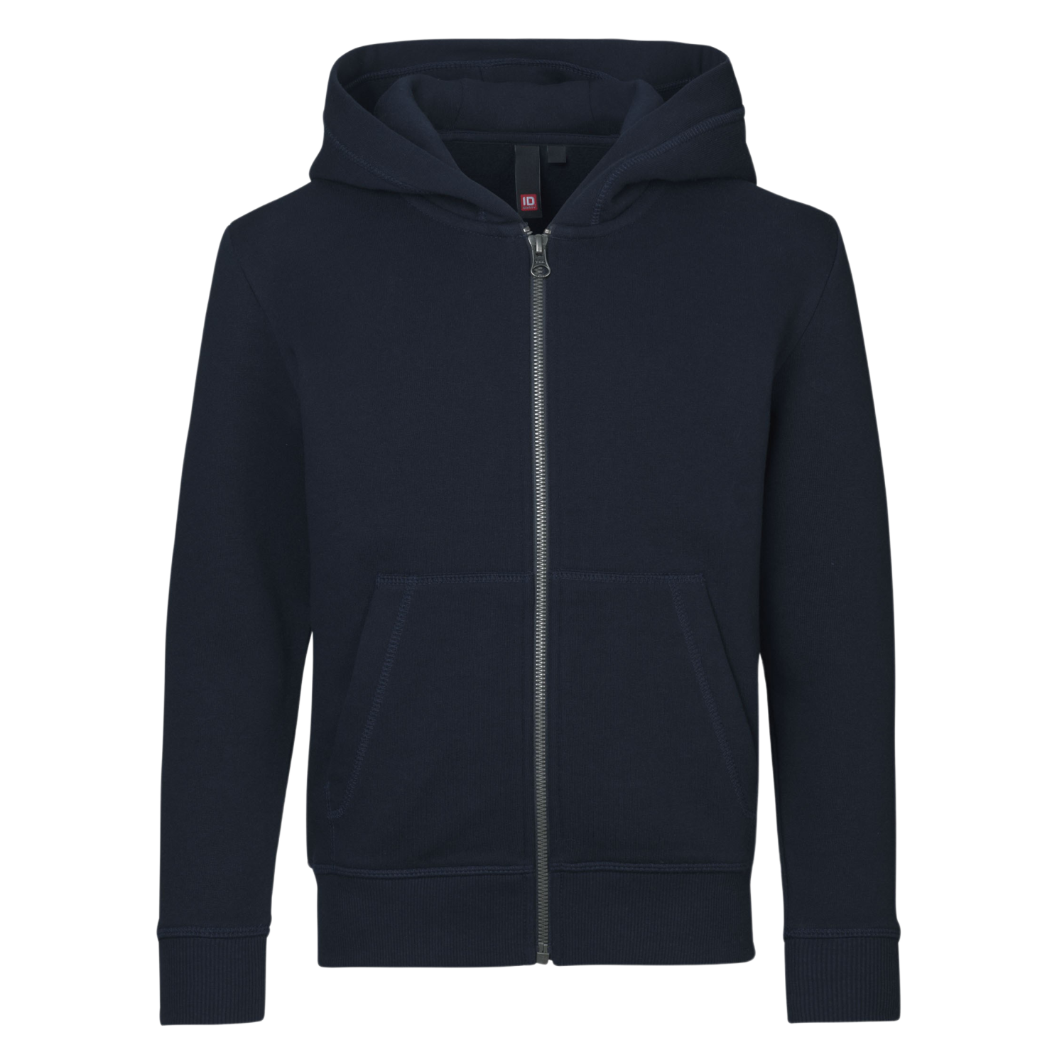 ID Core Zip Børne Hættetrøje - Navy