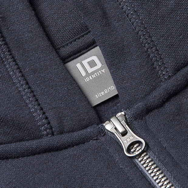ID Core Zip Børne Hættetrøje - Navy