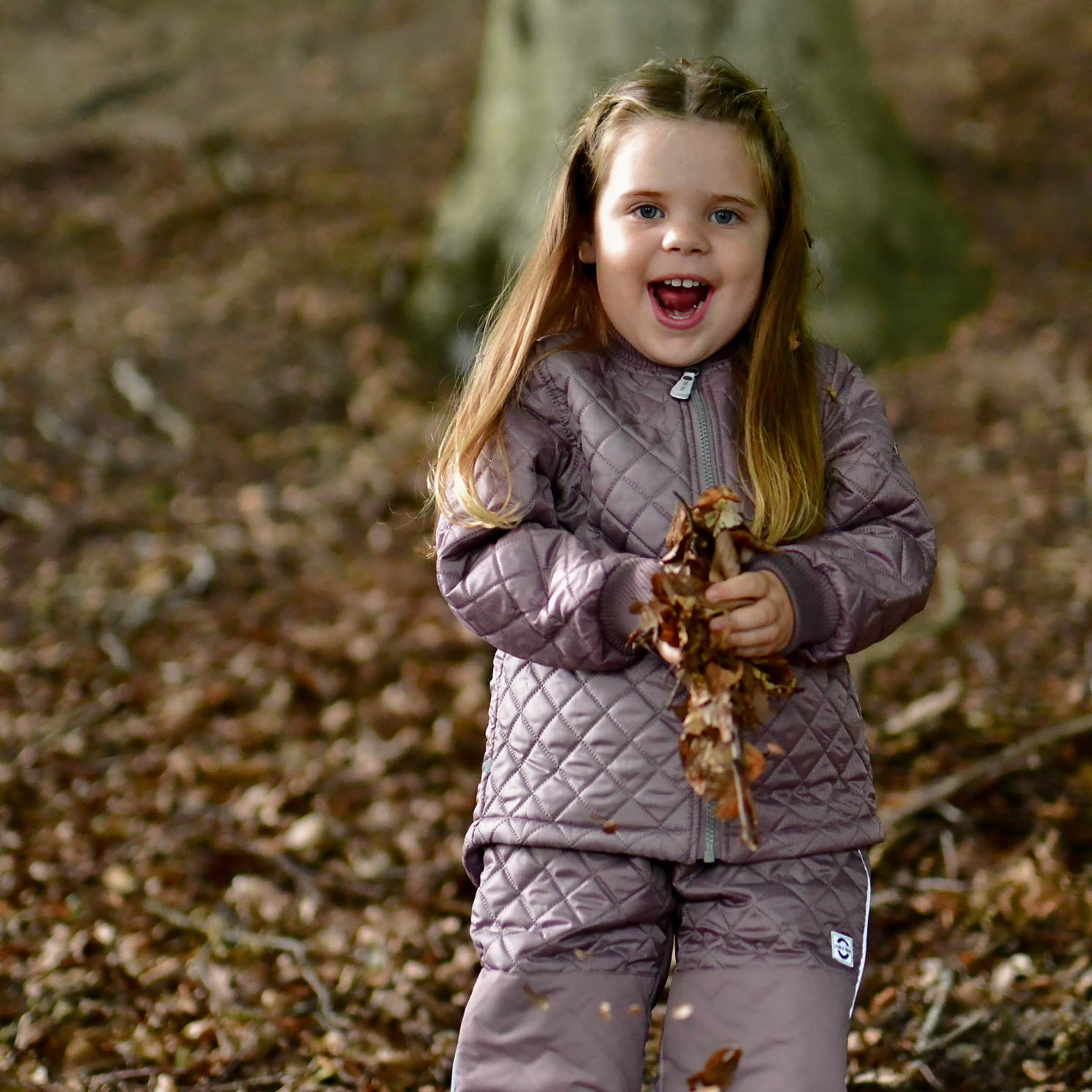 Mikk-line Børne Termosæt - Twilight Mauve