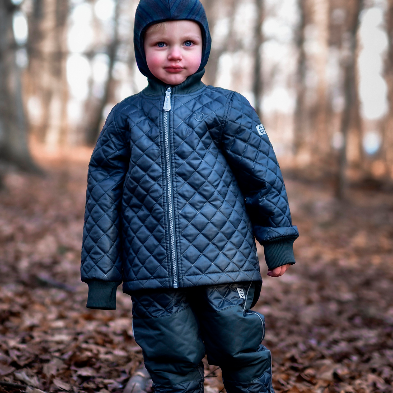 Mikk-line Børne Termosæt m. BIONIC-FINISH® ECO coating - Blue Nights