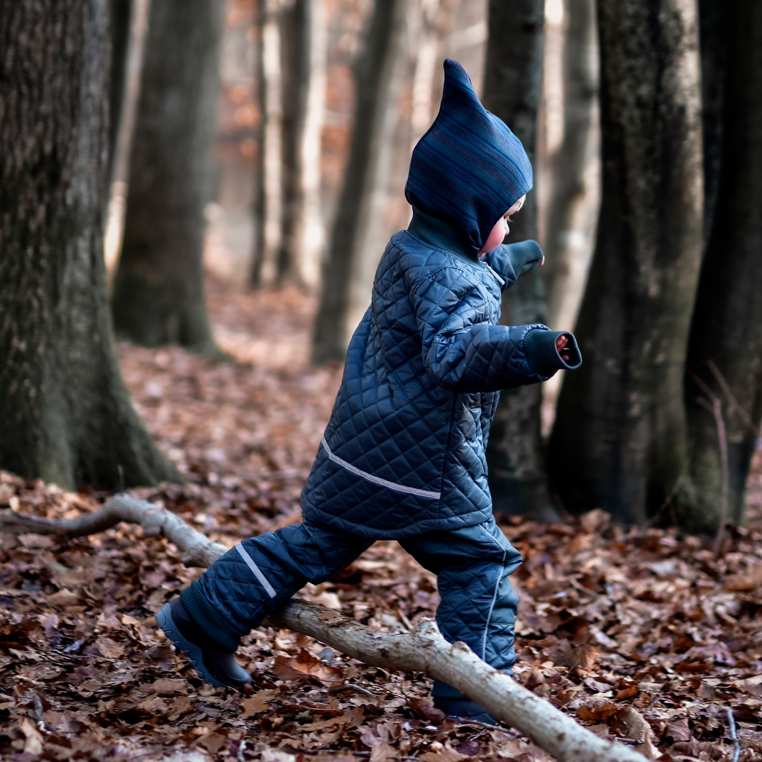 Mikk-line Børne Termosæt m. BIONIC-FINISH® ECO coating - Blue Nights