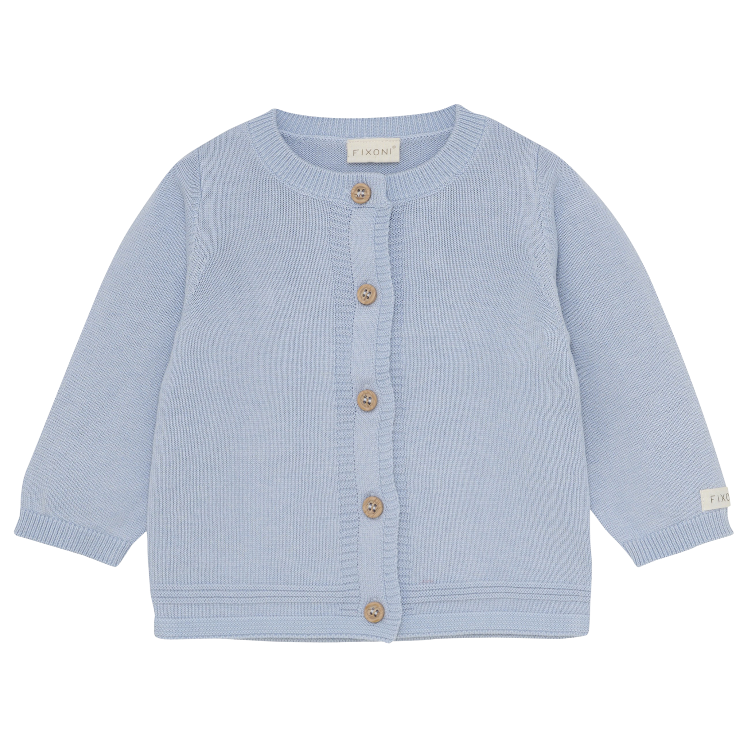 Fixoni Baby Cardigan - Blue Fog