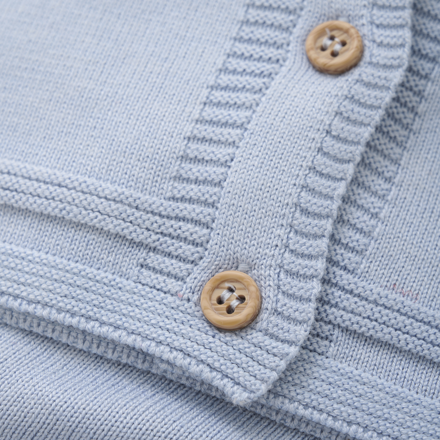Fixoni Baby Cardigan - Blue Fog