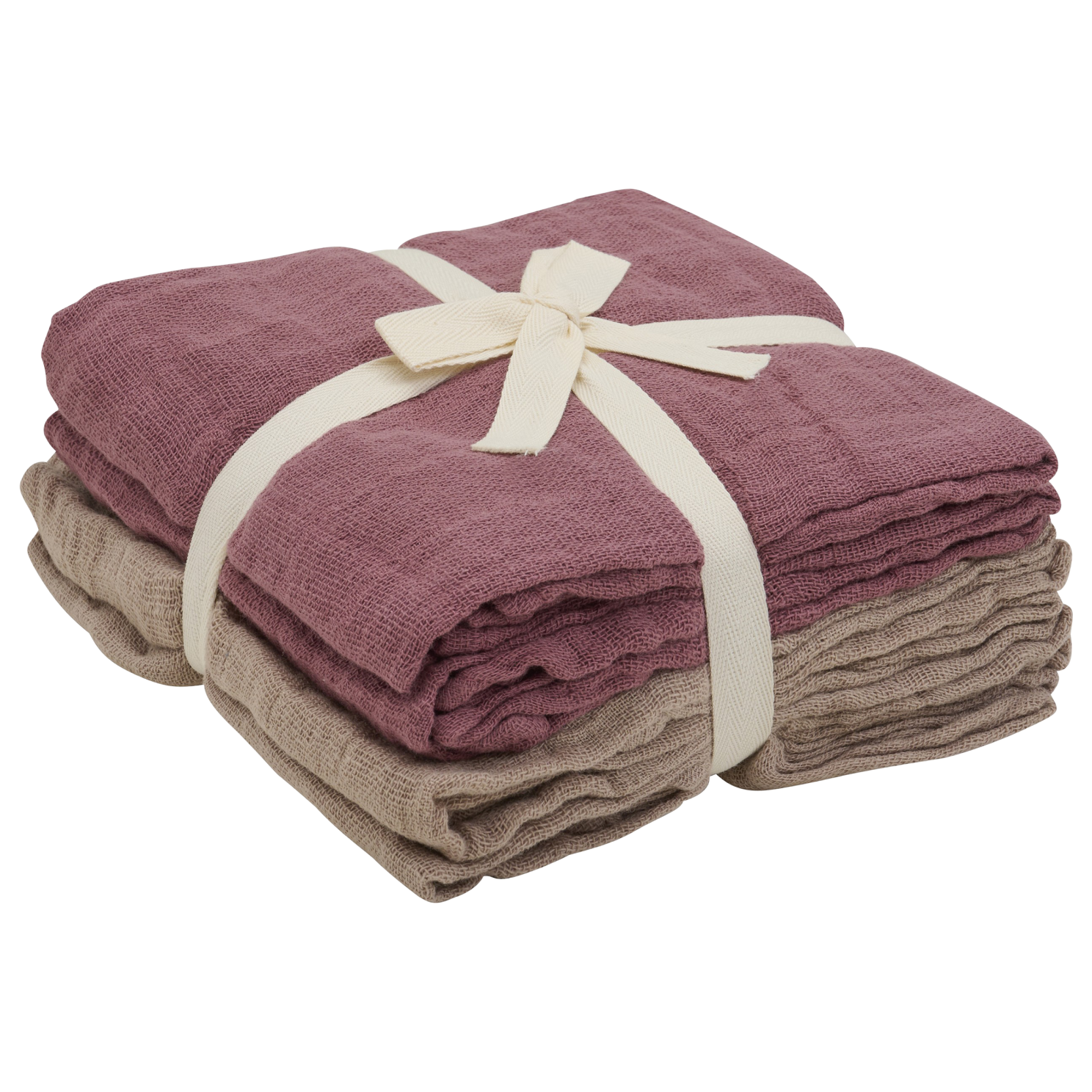 Pippi Baby Stofble i økologisk bomuld - Withered Rose