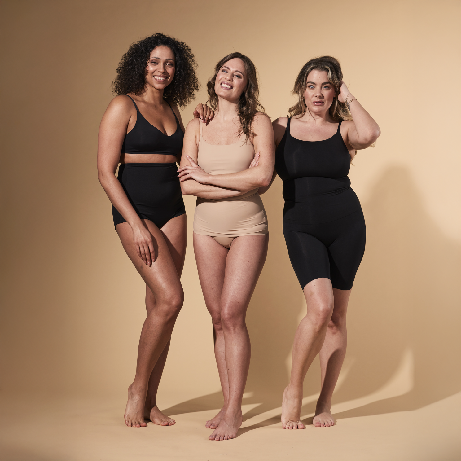 SUPPORT HERO HIGH WAIST BRIEF Dame Shapewear - Black