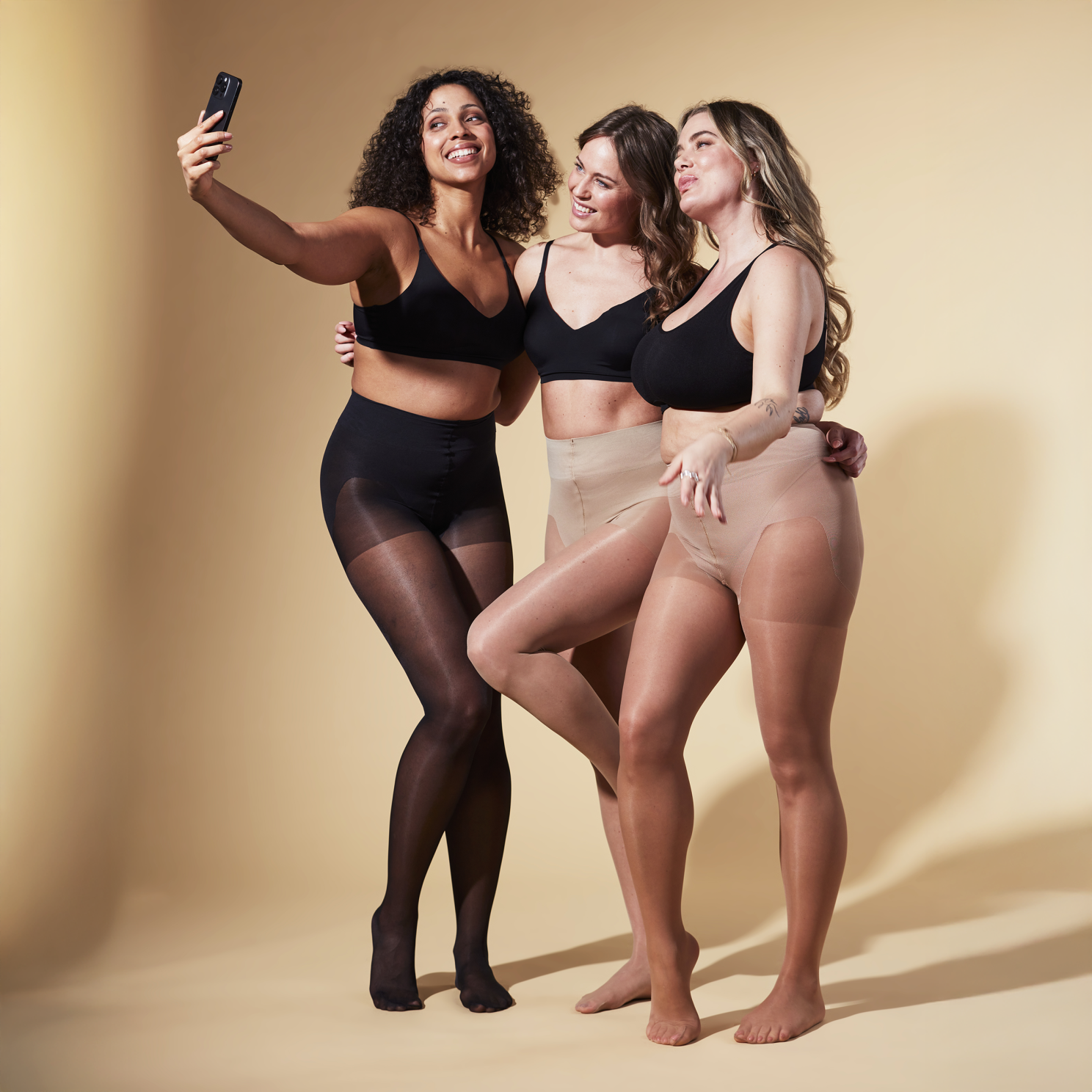 SUPPORT HERO TIGHTS Dame Shapewear - Nude