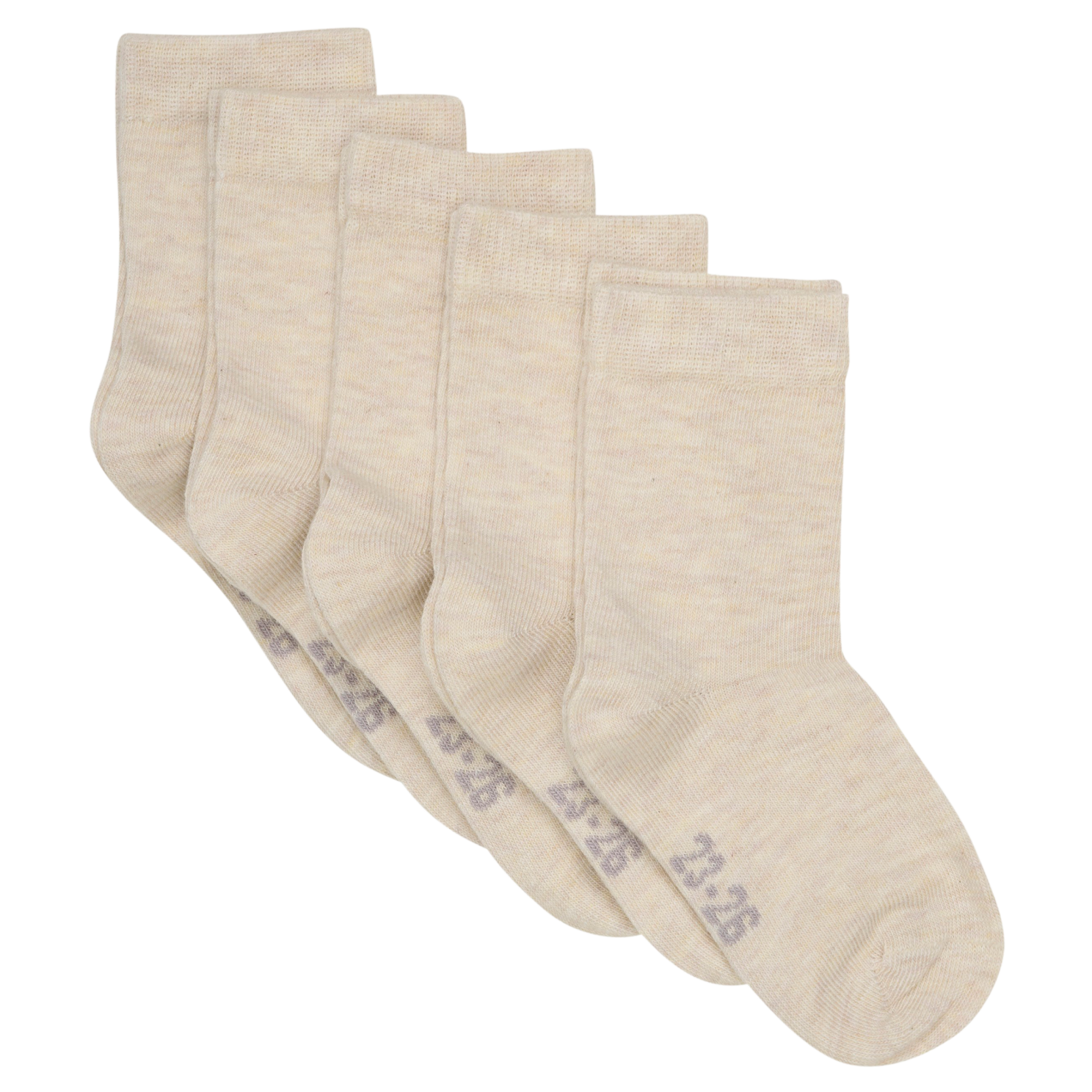 Minymo Børne Strømper - Sand Melange