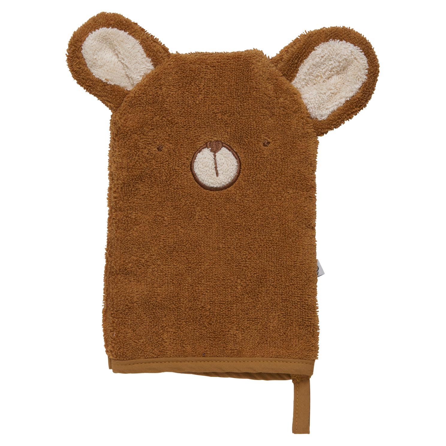 Pippi Børne Vaskeklud i økologisk bomuld - Almond