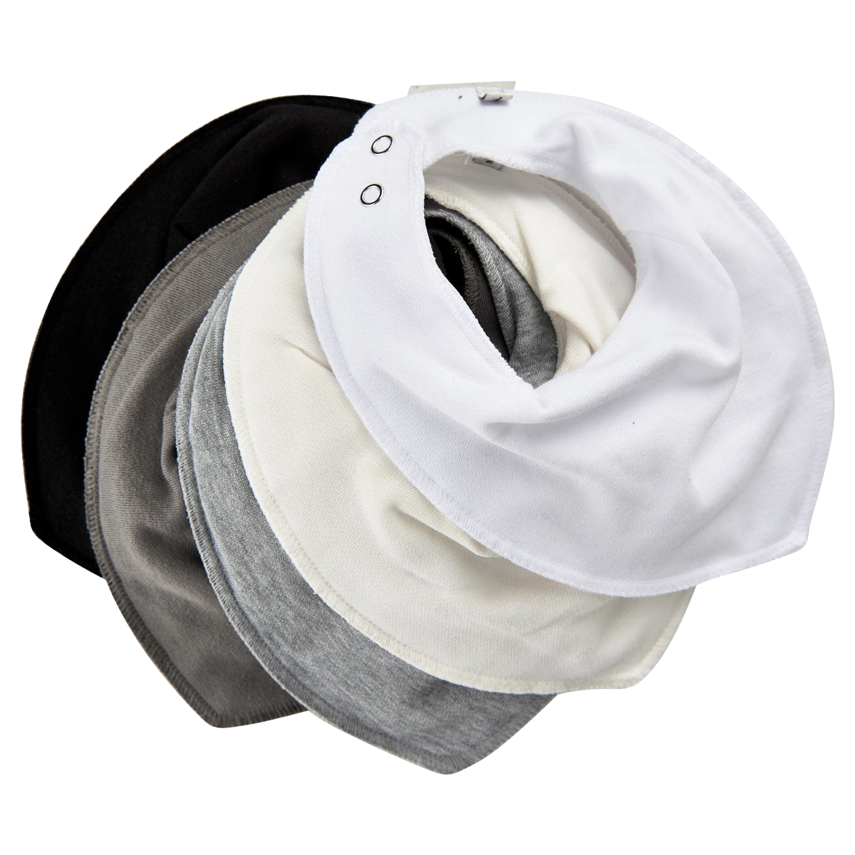 Pippi Baby Savlesmæk i økologisk bomuld - White