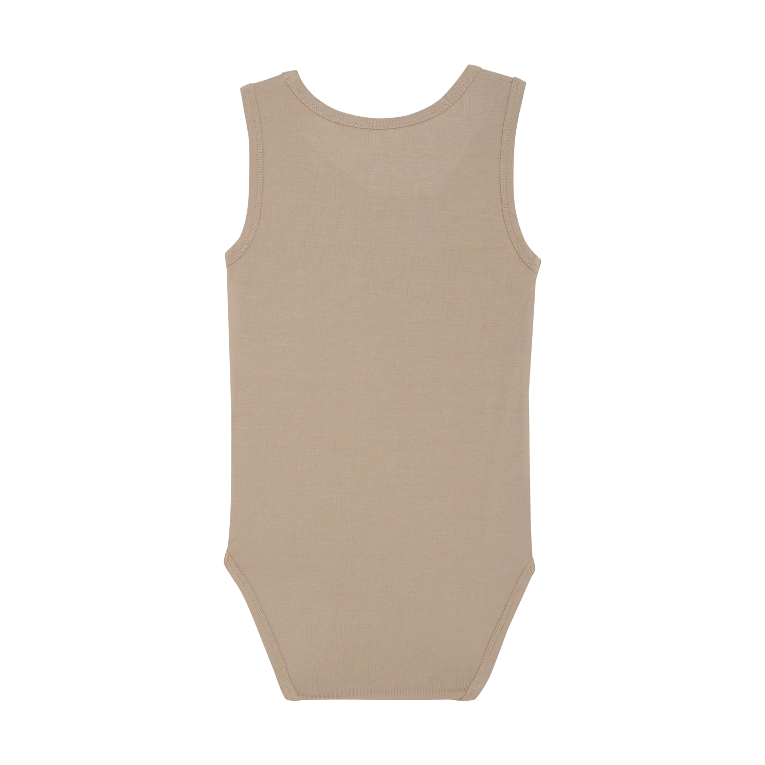 Minymo Baby Body i bambus - Simply Taupe