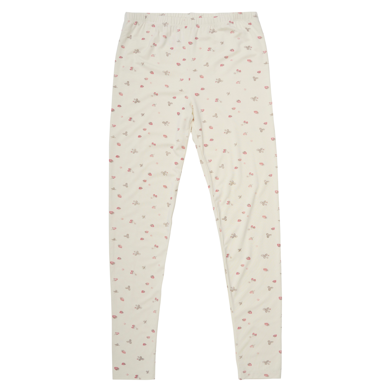 Minymo Pige Nattøjssæt i bambus - Strawberry Ice