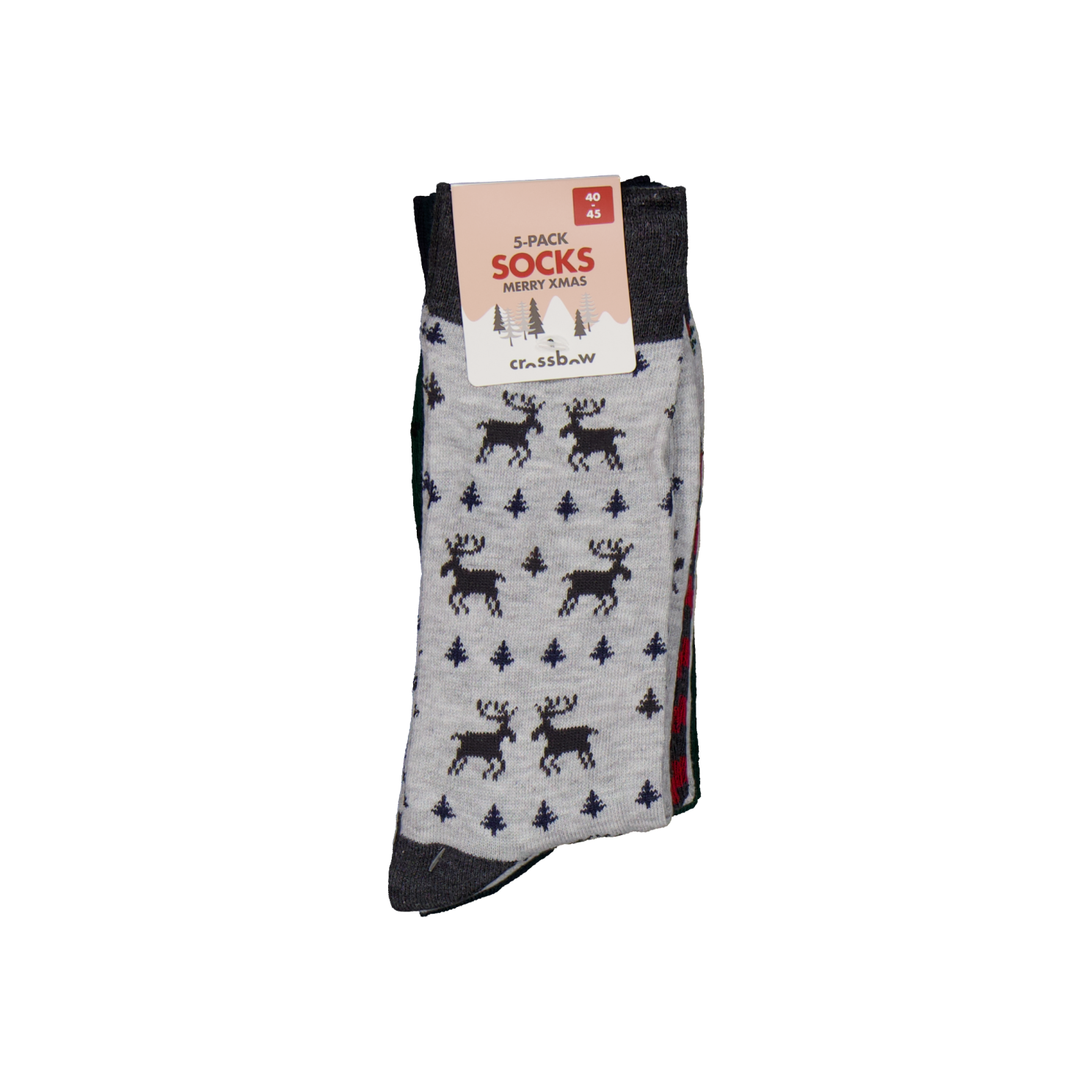 Crossbow Jule Herre Strømper - Mix design